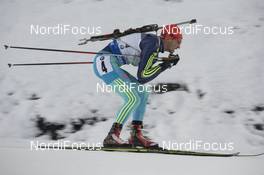 29.11.2015, Oestersund, Sweden (SWE): Serhiy Semenov (UKR) - IBU world cup biathlon, single mixed relay, Oestersund (SWE). www.nordicfocus.com. © Manzoni/NordicFocus. Every downloaded picture is fee-liable.