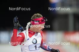 29.11.2015, Oestersund, Sweden (SWE): Tarjei Boe (NOR) - IBU world cup biathlon, relay mixed, Oestersund (SWE). www.nordicfocus.com. © Manzoni/NordicFocus. Every downloaded picture is fee-liable.