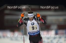 29.11.2015, Oestersund, Sweden (SWE): Julian Eberhard (AUT) - IBU world cup biathlon, relay mixed, Oestersund (SWE). www.nordicfocus.com. © Manzoni/NordicFocus. Every downloaded picture is fee-liable.