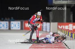 29.11.2015, Oestersund, Sweden (SWE): Brendan Green (CAN) - IBU world cup biathlon, relay mixed, Oestersund (SWE). www.nordicfocus.com. © Manzoni/NordicFocus. Every downloaded picture is fee-liable.
