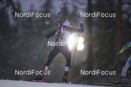 29.11.2015, Oestersund, Sweden (SWE): Christian de Lorenzi (ITA) - IBU world cup biathlon, single mixed relay, Oestersund (SWE). www.nordicfocus.com. © Manzoni/NordicFocus. Every downloaded picture is fee-liable.