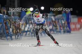 29.11.2015, Oestersund, Sweden (SWE): Jeremy Finello (SUI) - IBU world cup biathlon, relay mixed, Oestersund (SWE). www.nordicfocus.com. © Manzoni/NordicFocus. Every downloaded picture is fee-liable.