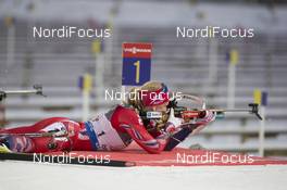 29.11.2015, Oestersund, Sweden (SWE): Kaia Woeien Nicolaisen (NOR) - IBU world cup biathlon, single mixed relay, Oestersund (SWE). www.nordicfocus.com. © Manzoni/NordicFocus. Every downloaded picture is fee-liable.