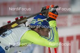 29.11.2015, Oestersund, Sweden (SWE): Fredrik Lindstroem (SWE) - IBU world cup biathlon, relay mixed, Oestersund (SWE). www.nordicfocus.com. © Manzoni/NordicFocus. Every downloaded picture is fee-liable.