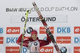 29.11.2015, Oestersund, Sweden (SWE): Fanny Horn Birkeland (NOR) - IBU world cup biathlon, relay mixed, Oestersund (SWE). www.nordicfocus.com. © Manzoni/NordicFocus. Every downloaded picture is fee-liable.