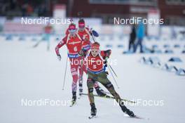 06.12.2015, Oestersund, Sweden (SWE): Benedikt Doll (GER) -  IBU world cup biathlon, pursuit men, Oestersund (SWE). www.nordicfocus.com. © Manzoni/NordicFocus. Every downloaded picture is fee-liable.