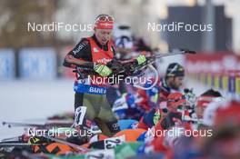 06.12.2015, Oestersund, Sweden (SWE): Daniel Boehm (GER) -  IBU world cup biathlon, pursuit men, Oestersund (SWE). www.nordicfocus.com. © Manzoni/NordicFocus. Every downloaded picture is fee-liable.