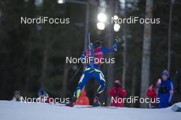 06.12.2015, Oestersund, Sweden (SWE): Martin Fourcade (FRA) -  IBU world cup biathlon, pursuit men, Oestersund (SWE). www.nordicfocus.com. © Manzoni/NordicFocus. Every downloaded picture is fee-liable.