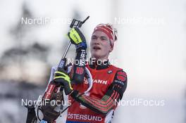 06.12.2015, Oestersund, Sweden (SWE): Benedikt Doll (GER) -  IBU world cup biathlon, pursuit men, Oestersund (SWE). www.nordicfocus.com. © Manzoni/NordicFocus. Every downloaded picture is fee-liable.