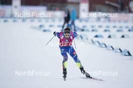 06.12.2015, Oestersund, Sweden (SWE): Martin Fourcade (FRA) -  IBU world cup biathlon, pursuit men, Oestersund (SWE). www.nordicfocus.com. © Manzoni/NordicFocus. Every downloaded picture is fee-liable.