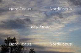 06.12.2015, Oestersund, Sweden (SWE): Event Feature: Sky with clouds over Oestersund -  IBU world cup biathlon, pursuit women, Oestersund (SWE). www.nordicfocus.com. © Manzoni/NordicFocus. Every downloaded picture is fee-liable.