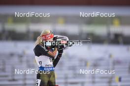 06.12.2015, Oestersund, Sweden (SWE): Franziska Hildebrand (GER) -  IBU world cup biathlon, pursuit women, Oestersund (SWE). www.nordicfocus.com. © Manzoni/NordicFocus. Every downloaded picture is fee-liable.