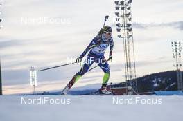 06.12.2015, Oestersund, Sweden (SWE): Coline Varcin (FRA) -  IBU world cup biathlon, pursuit women, Oestersund (SWE). www.nordicfocus.com. © Manzoni/NordicFocus. Every downloaded picture is fee-liable.