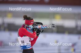 06.12.2015, Oestersund, Sweden (SWE): Rosanna Crawford (CAN) -  IBU world cup biathlon, pursuit women, Oestersund (SWE). www.nordicfocus.com. © Manzoni/NordicFocus. Every downloaded picture is fee-liable.