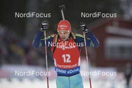 05.12.2015, Oestersund, Sweden (SWE): Artem Pryma (URK) - IBU world cup biathlon, sprint men, Oestersund (SWE). www.nordicfocus.com. © Manzoni/NordicFocus. Every downloaded picture is fee-liable.