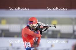 05.12.2015, Oestersund, Sweden (SWE): Tim Burke (USA) - IBU world cup biathlon, sprint men, Oestersund (SWE). www.nordicfocus.com. © Manzoni/NordicFocus. Every downloaded picture is fee-liable.