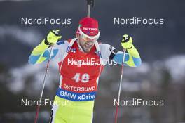 05.12.2015, Oestersund, Sweden (SWE): Jakov Fak (SLO) - IBU world cup biathlon, sprint men, Oestersund (SWE). www.nordicfocus.com. © Manzoni/NordicFocus. Every downloaded picture is fee-liable.