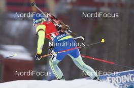 05.12.2015, Oestersund, Sweden (SWE): Jesper Nelin (SWE) - IBU world cup biathlon, sprint men, Oestersund (SWE). www.nordicfocus.com. © Manzoni/NordicFocus. Every downloaded picture is fee-liable.