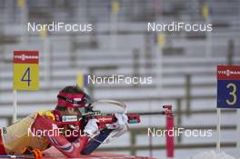 05.12.2015, Oestersund, Sweden (SWE): Ole Einar Bjoerndalen (NOR) - IBU world cup biathlon, sprint men, Oestersund (SWE). www.nordicfocus.com. © Manzoni/NordicFocus. Every downloaded picture is fee-liable.