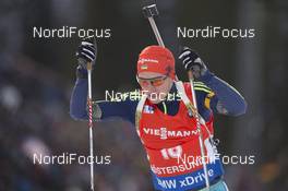 05.12.2015, Oestersund, Sweden (SWE): Serhiy Semenov (UKR) - IBU world cup biathlon, sprint men, Oestersund (SWE). www.nordicfocus.com. © Manzoni/NordicFocus. Every downloaded picture is fee-liable.