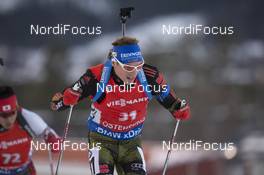 05.12.2015, Oestersund, Sweden (SWE): Simon Schempp (GER) - IBU world cup biathlon, sprint men, Oestersund (SWE). www.nordicfocus.com. © Manzoni/NordicFocus. Every downloaded picture is fee-liable.