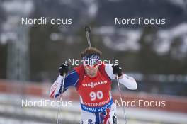 05.12.2015, Oestersund, Sweden (SWE): Marcel Laponder (GBR) - IBU world cup biathlon, sprint men, Oestersund (SWE). www.nordicfocus.com. © Manzoni/NordicFocus. Every downloaded picture is fee-liable.