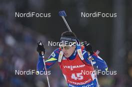 05.12.2015, Oestersund, Sweden (SWE): Quentin Fillon Maillet (FRA) - IBU world cup biathlon, sprint men, Oestersund (SWE). www.nordicfocus.com. © Manzoni/NordicFocus. Every downloaded picture is fee-liable.