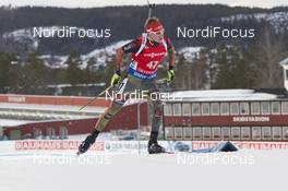 05.12.2015, Oestersund, Sweden (SWE): Benedikt Doll (GER) - IBU world cup biathlon, sprint men, Oestersund (SWE). www.nordicfocus.com. © Manzoni/NordicFocus. Every downloaded picture is fee-liable.