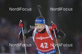 05.12.2015, Oestersund, Sweden (SWE): Eric Lesser (GER) - IBU world cup biathlon, sprint men, Oestersund (SWE). www.nordicfocus.com. © Manzoni/NordicFocus. Every downloaded picture is fee-liable.
