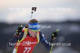 05.12.2015, Oestersund, Sweden (SWE): Lukas Hofer (ITA) - IBU world cup biathlon, sprint men, Oestersund (SWE). www.nordicfocus.com. © Manzoni/NordicFocus. Every downloaded picture is fee-liable.