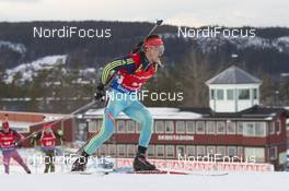05.12.2015, Oestersund, Sweden (SWE): Dmitro Pidruchny (UKR) - IBU world cup biathlon, sprint men, Oestersund (SWE). www.nordicfocus.com. © Manzoni/NordicFocus. Every downloaded picture is fee-liable.