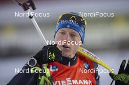 05.12.2015, Oestersund, Sweden (SWE): Lukas Hofer (ITA) - IBU world cup biathlon, sprint men, Oestersund (SWE). www.nordicfocus.com. © Manzoni/NordicFocus. Every downloaded picture is fee-liable.