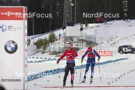 05.12.2015, Oestersund, Sweden (SWE): Macx Davies (CAN) - IBU world cup biathlon, sprint men, Oestersund (SWE). www.nordicfocus.com. © Manzoni/NordicFocus. Every downloaded picture is fee-liable.