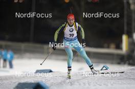 05.12.2015, Oestersund, Sweden (SWE): Olena Pidhrushna (UKR) - IBU world cup biathlon, sprint women, Oestersund (SWE). www.nordicfocus.com. © Manzoni/NordicFocus. Every downloaded picture is fee-liable.
