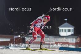 05.12.2015, Oestersund, Sweden (SWE): Tiril Eckhoff (NOR) - IBU world cup biathlon, sprint women, Oestersund (SWE). www.nordicfocus.com. © Manzoni/NordicFocus. Every downloaded picture is fee-liable.