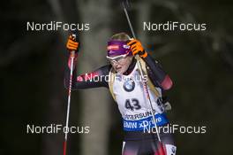 05.12.2015, Oestersund, Sweden (SWE): Lisa Theresa Hauser (AUT) - IBU world cup biathlon, sprint women, Oestersund (SWE). www.nordicfocus.com. © Manzoni/NordicFocus. Every downloaded picture is fee-liable.