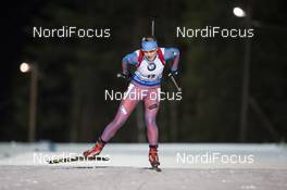 05.12.2015, Oestersund, Sweden (SWE): Anna Nikulina (RUS) - IBU world cup biathlon, sprint women, Oestersund (SWE). www.nordicfocus.com. © Manzoni/NordicFocus. Every downloaded picture is fee-liable.