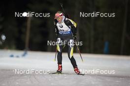 05.12.2015, Oestersund, Sweden (SWE): Eva Tofalvi (ROU) - IBU world cup biathlon, sprint women, Oestersund (SWE). www.nordicfocus.com. © Manzoni/NordicFocus. Every downloaded picture is fee-liable.