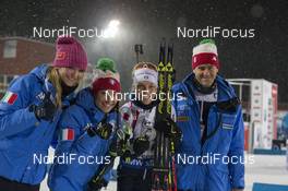 05.12.2015, Oestersund, Sweden (SWE): Dorothea Wierer (ITA), Federica Sanfilippo (ITA), (l-r) - IBU world cup biathlon, sprint women, Oestersund (SWE). www.nordicfocus.com. © Manzoni/NordicFocus. Every downloaded picture is fee-liable.