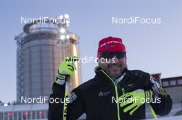 03.12.2015, Oestersund, Sweden (SWE): Tomas Kos (CZE) headcoach Team Slovenia -  IBU world cup biathlon, training, Oestersund (SWE). www.nordicfocus.com. © Manzoni/NordicFocus. Every downloaded picture is fee-liable.