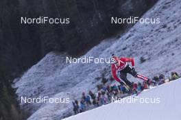 12.12.2015, Hochfilzen, Austria (AUT): Scott Gow (CAN) -  IBU world cup biathlon, pursuit men, Hochfilzen (AUT). www.nordicfocus.com. © Manzoni/NordicFocus. Every downloaded picture is fee-liable.