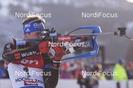 12.12.2015, Hochfilzen, Austria (AUT): Simon Schempp (GER) -  IBU world cup biathlon, pursuit men, Hochfilzen (AUT). www.nordicfocus.com. © Manzoni/NordicFocus. Every downloaded picture is fee-liable.