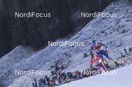 12.12.2015, Hochfilzen, Austria (AUT): Quentin Fillon Maillet (FRA) -  IBU world cup biathlon, pursuit men, Hochfilzen (AUT). www.nordicfocus.com. © Manzoni/NordicFocus. Every downloaded picture is fee-liable.