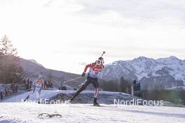 12.12.2015, Hochfilzen, Austria (AUT): Nathan Smith (CAN) -  IBU world cup biathlon, pursuit men, Hochfilzen (AUT). www.nordicfocus.com. © Manzoni/NordicFocus. Every downloaded picture is fee-liable.