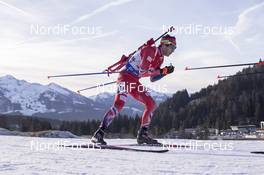 12.12.2015, Hochfilzen, Austria (AUT): Ole Einar Bjoerndalen (NOR) -  IBU world cup biathlon, pursuit men, Hochfilzen (AUT). www.nordicfocus.com. © Manzoni/NordicFocus. Every downloaded picture is fee-liable.