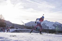 12.12.2015, Hochfilzen, Austria (AUT): Dmitry Malyshko (RUS) -  IBU world cup biathlon, pursuit men, Hochfilzen (AUT). www.nordicfocus.com. © Manzoni/NordicFocus. Every downloaded picture is fee-liable.