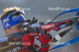 12.12.2015, Hochfilzen, Austria (AUT): Simon Schempp (GER) -  IBU world cup biathlon, pursuit men, Hochfilzen (AUT). www.nordicfocus.com. © Manzoni/NordicFocus. Every downloaded picture is fee-liable.