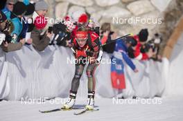 12.12.2015, Hochfilzen, Austria (AUT): Maren Hammerschmidt (GER) -  IBU world cup biathlon, pursuit women, Hochfilzen (AUT). www.nordicfocus.com. © Manzoni/NordicFocus. Every downloaded picture is fee-liable.