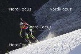 12.12.2015, Hochfilzen, Austria (AUT): Nadezhda Skardino (BLR) -  IBU world cup biathlon, pursuit women, Hochfilzen (AUT). www.nordicfocus.com. © Manzoni/NordicFocus. Every downloaded picture is fee-liable.