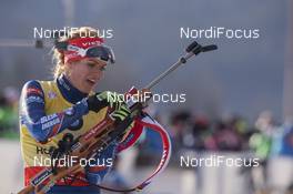12.12.2015, Hochfilzen, Austria (AUT): Gabriela Soukalova (CZE) -  IBU world cup biathlon, pursuit women, Hochfilzen (AUT). www.nordicfocus.com. © Manzoni/NordicFocus. Every downloaded picture is fee-liable.